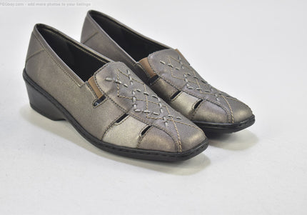 Ara Damen Halbschuhe Slipper Ballerinas UK 5,5 Nr. 25-J 202-Schuh-Gebraucht-secondhand