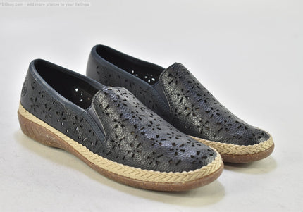 Rieker  Damen Halbschuhe Slipper Ballerinas  Gr. 40 Nr. 26-T 202