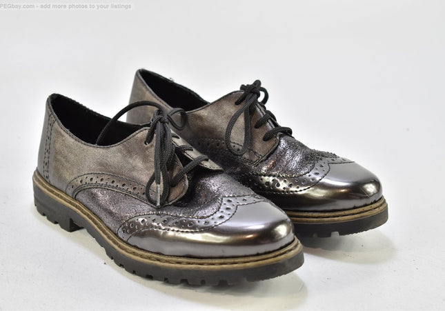 Rieker Damen Halbschuhe Freizeitschuhe EUR 38 Nr. 25-M 2910-Schuh-Gebraucht-secondhand