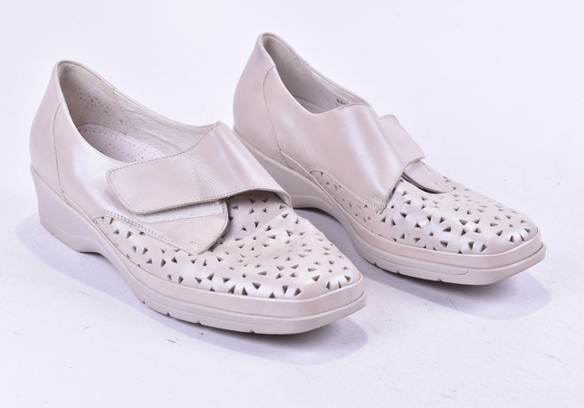Waldläufer Damen Halbschuhe Freizeitschuhe UK 7 Nr. 24-J 5118-Schuh-Gebraucht-secondhand
