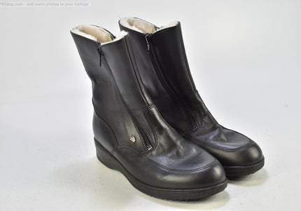 Finn Comfort Damen Stiefelette Boots UK 5,5 Nr. 25-B 881-gebrauchte Schuhe-Second hand-SchuhGebraucht