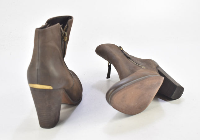 Michael Kors Damen Stiefelette Boots EUR 38,5 Nr. 23-U 1425-Schuh-Gebraucht-secondhand