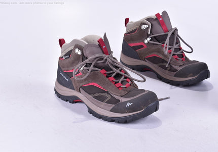 Quechua Damen Wanderschuhe Trekking EUR 38 Nr. 25-F 462-Schuh-Gebraucht-secondhand