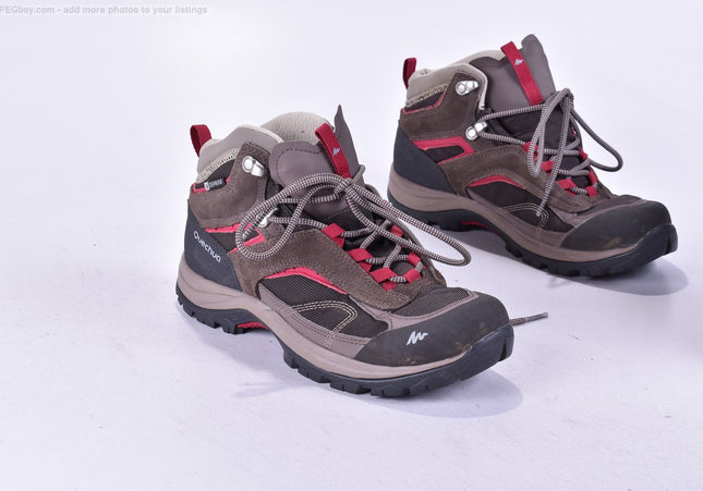Quechua Damen Wanderschuhe Trekking EUR 38 Nr. 25-F 462-Schuh-Gebraucht-secondhand