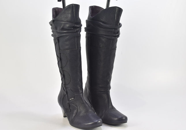Lisa Tucci Damen Stiefel Stiefelette Boots UK 5 Nr. 24-B 3132-Schuh-Gebraucht-secondhand