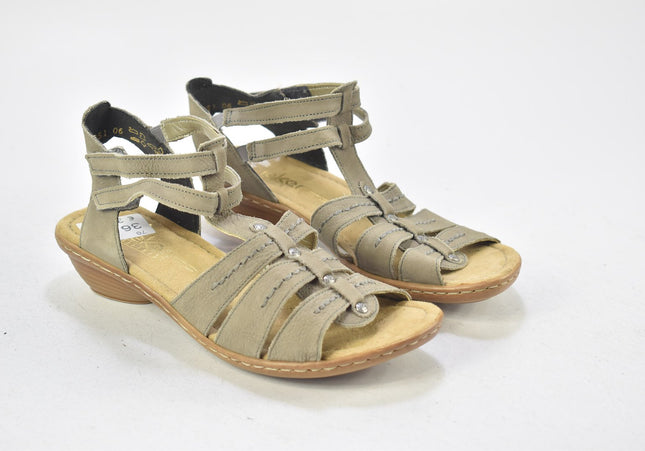 Rieker Damen Sandale Sandalette EUR 36 Nr. 24-SD 3113-Schuh-Gebraucht-secondhand