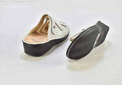 Finn Comfort  Damen Sandale Pantolette  EUR 40 Nr. 4R-1433
