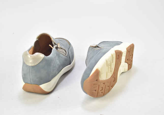 Ganter Damen Halbschuhe Slipper Ballerinas UK 3,5 Nr. 24-A 3258-Schuh-Gebraucht-secondhand