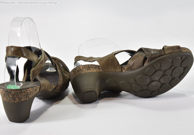 Think Damen Sandale Sandalette EUR 37 Nr. 25-S 1090-Schuh-Gebraucht-secondhand