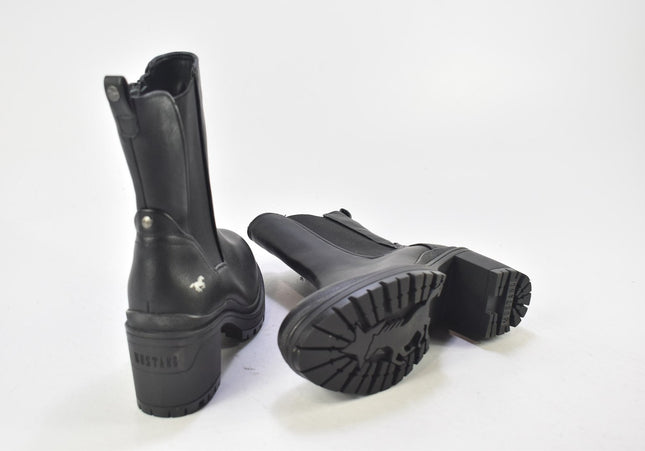Mustang Damen Stiefelette Boots EUR 37 Nr. 24-B 56-Schuh-Gebraucht-secondhand