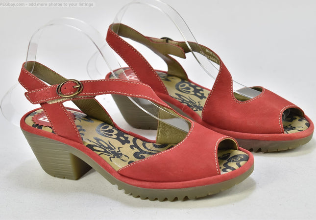 Fly London  Damen Sandale Sandalette  EUR 37 Nr. 25-S 4052
