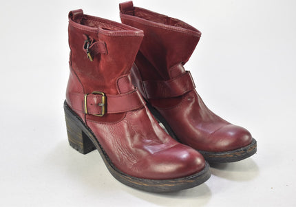 L´Estrosa Damen Stiefelette Boots EUR 37 Nr. 24-B 568-Schuh-Gebraucht-secondhand
