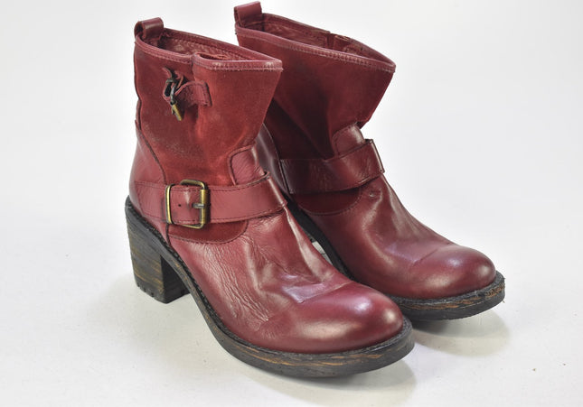 L´Estrosa Damen Stiefelette Boots EUR 37 Nr. 24-B 568-Schuh-Gebraucht-secondhand