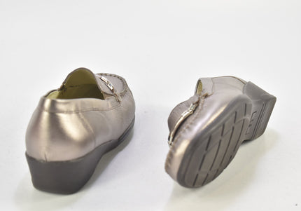 Medicus Damen Halbschuhe Slipper Ballerinas UK 5,5 Nr. 24-F 186-Schuh-Gebraucht-secondhand