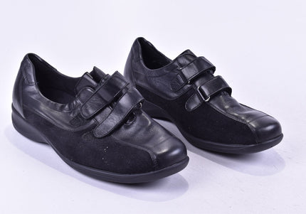 Waldläufer Damen Halbschuhe Freizeitschuhe UK 7,5 Nr. 24-A 1-Schuh-Gebraucht-secondhand