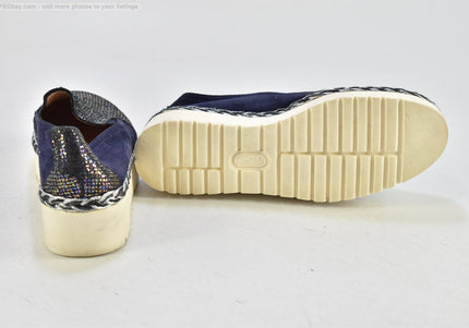 Franca Damen Halbschuhe Slipper Ballerinas EUR 35 Nr. 25-Y 710-SchuhGebraucht