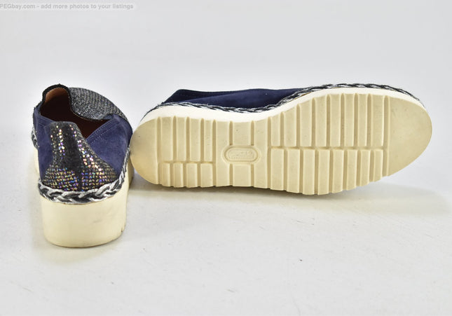 Franca Damen Halbschuhe Slipper Ballerinas EUR 35 Nr. 25-Y 710-SchuhGebraucht