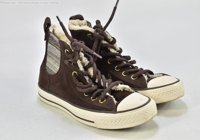 Converse Damen Stiefelette Boots EUR 36,5 Nr. 25-B 885-gebrauchte Schuhe-Second hand-SchuhGebraucht