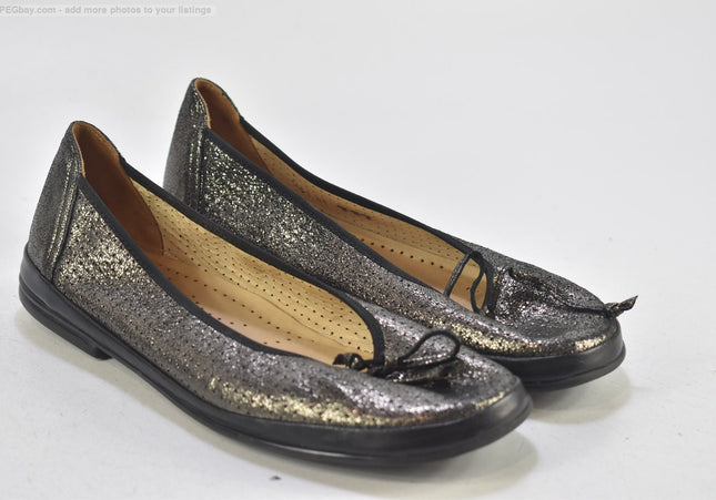 Helvesko Damen Halbschuhe Slipper Ballerinas EUR 41 Nr. 25-M 207-Schuh-Gebraucht-secondhand