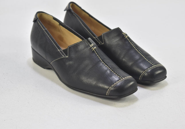 Hassia Emilia Damen Halbschuhe Slipper Ballerinas UK 4 Nr. 24-X 1678-Schuh-Gebraucht-secondhand