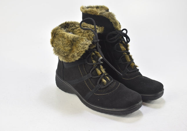Ara Damen Stiefelette Boots UK 4 Nr. 24-B 243-Schuh-Gebraucht-secondhand