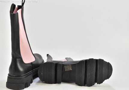 Public Desire  Damen Stiefel Stiefelette Boots  UK 7 Nr. 25-B 4113