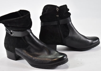 Caprice Damen Stiefelette Boots UK 5,5 Nr. 24-M 2643-Schuh-Gebraucht-secondhand