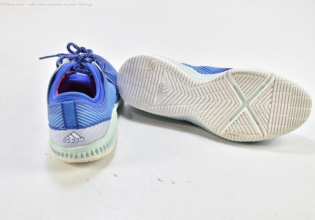 Adidas Sample Bounce Damen Sportschuhe Sneaker EUR 38 2/3 Nr. 25-M 1530-Schuh-Gebraucht-secondhand