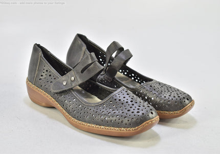 Rieker  Damen Halbschuhe Slipper Ballerinas  EUR 39 Nr. 26-M 159