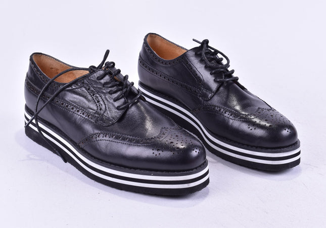 Djovannia Damen Halbschuhe Freizeitschuhe EUR 37 Nr. 24-A 3-Schuh-Gebraucht-secondhand