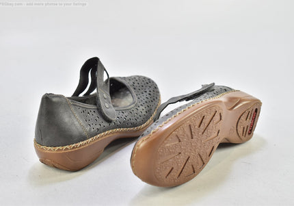 Rieker  Damen Halbschuhe Slipper Ballerinas  EUR 39 Nr. 26-M 159