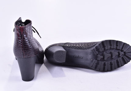 Gabor Damen Stiefelette Boots UK 7,5 Nr. 24-J 4128-Schuh-Gebraucht-secondhand