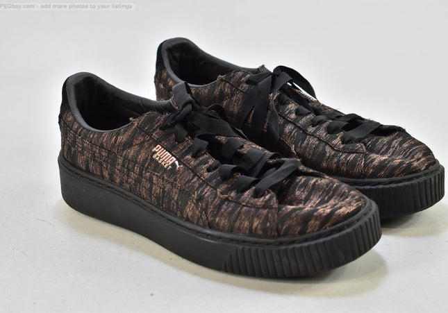Puma Damen Sportschuhe Sneaker EUR 40,5 Nr. 25-T 1131-gebrauchte Schuhe-Second hand-SchuhGebraucht