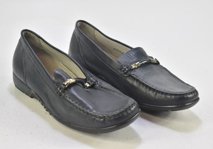 Waldläufer Damen Halbschuhe Slipper Ballerinas UK 6,5 Nr. 24-N 489-Schuh-Gebraucht-secondhand