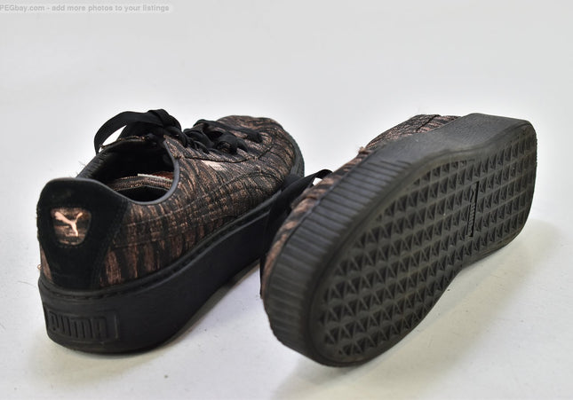 Puma Damen Sportschuhe Sneaker EUR 40,5 Nr. 25-T 1131-gebrauchte Schuhe-Second hand-SchuhGebraucht