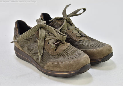 Ara Damen Halbschuhe Freizeitschuhe UK 4,5 Nr. 25-U 1025-schuhgebraucht-secondhand