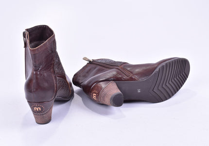 Manitu Damen Stiefelette Boots EUR 38 Nr. 23-A 3589-Schuh-Gebraucht-secondhand