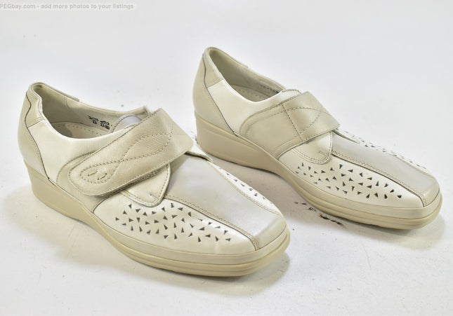Waldläufer Damen Halbschuhe Freizeitschuhe UK 7,5 Nr. 25-A 560-Schuh-Gebraucht-secondhand