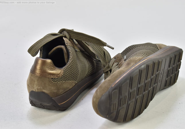 Ara Damen Halbschuhe Freizeitschuhe UK 4,5 Nr. 25-U 1025-schuhgebraucht-secondhand