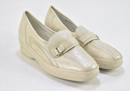 Waldläufer Damen Halbschuhe Slipper Ballerinas UK 6,5 Nr. 24-N 490-Schuh-Gebraucht-secondhand