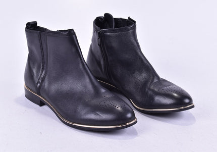 Cox Damen Stiefelette Boots EUR 37 Nr. 24-M 1721-Schuh-Gebraucht-secondhand