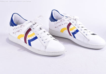 John Richmond Herren Halbschuhe Freizeitschuhe EUR 40 Nr. 25-F 1423-Schuh-Gebraucht-secondhand