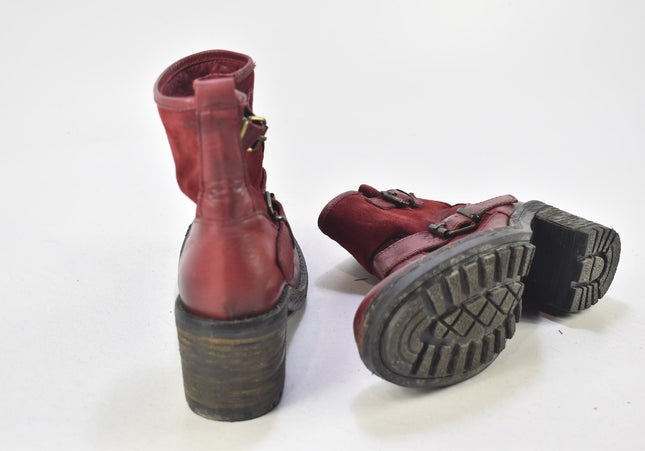 L´Estrosa Damen Stiefelette Boots EUR 37 Nr. 24-B 568-Schuh-Gebraucht-secondhand