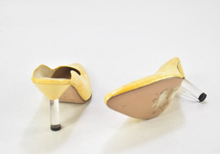 Escada Damen Sandale Pantolette EUR 36 Nr. 24-SD 4228-Schuh-Gebraucht-secondhand