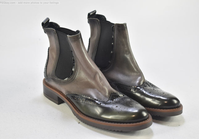 Donna Piu Damen Stiefelette Boots EUR 38 Nr. 24-B 5160-Schuh-Gebraucht-secondhand