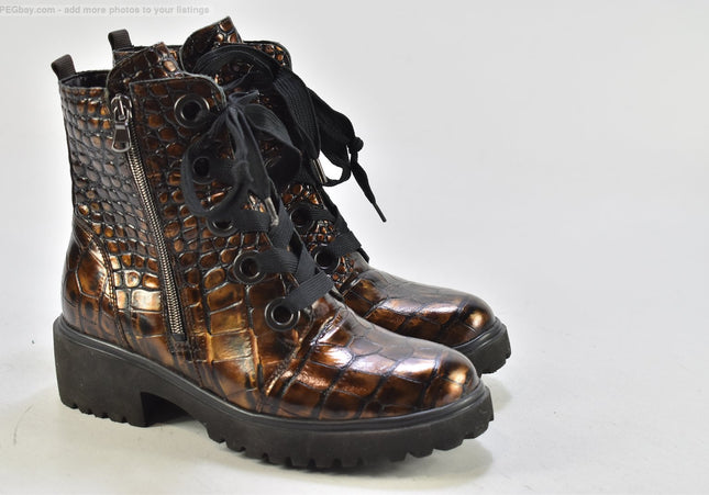 Waldläufer  Damen Stiefelette Boots  UK 4 Nr. 26-B 519