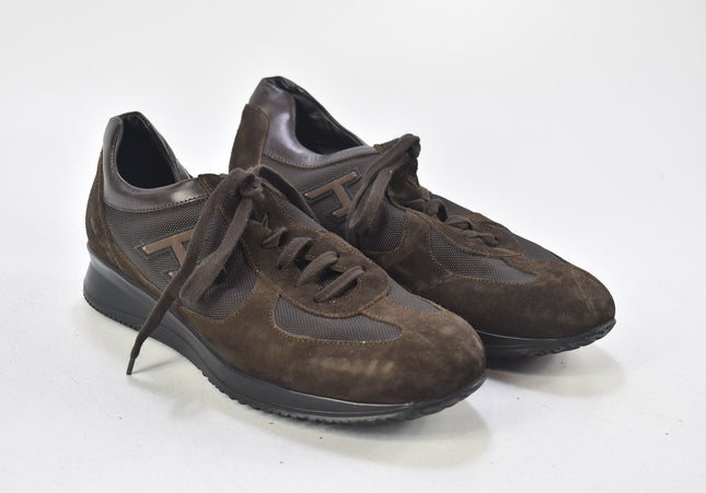 Hogan Herren Halbschuhe Freizeitschuhe UK 8 Nr. 24-A 4523-Schuh-Gebraucht-secondhand