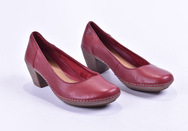 Clarks Damen Pumps High Heels UK 4,5 Nr. 23-F 371-Schuh-Gebraucht-secondhand