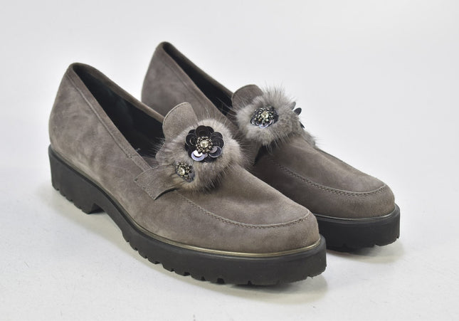 Semler Damen Halbschuhe Slipper Ballerinas UK 9 Nr. 24-X 541-Schuh-Gebraucht-secondhand