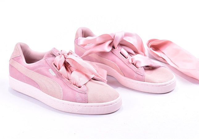 Puma Suede Damen Sportschuhe Sneaker EUR 38,5 Nr. 23-M 211-Schuh-Gebraucht-secondhand